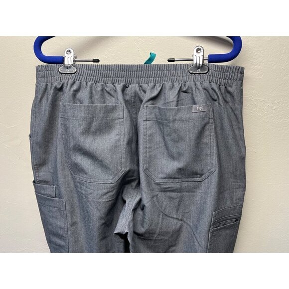 FIGS Yola Skinny Scrub Pants Graphite Gray Womens Large Tall TW2000T Nurse - Picture 6 of 8